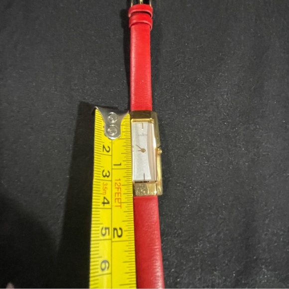 Skagen Gold and Red Watch - Picture 6 of 6